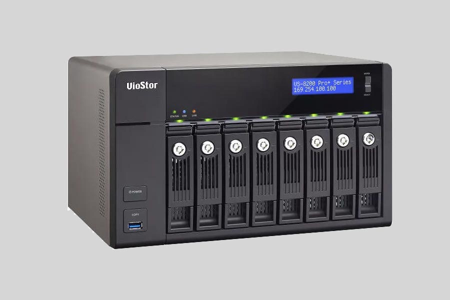 How to recover data from NAS QNAP VS-8224 Pro+