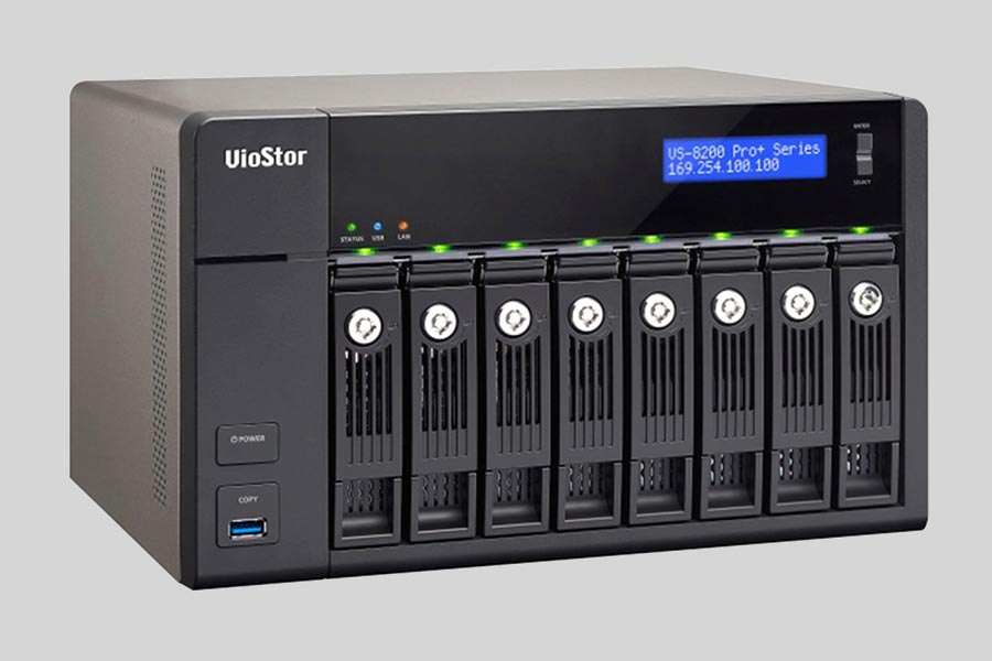 How to recover data from NAS QNAP VS-8240 Pro+