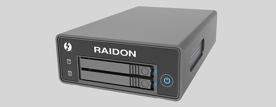 How to recover data from NAS Raidon GT2660-TB3