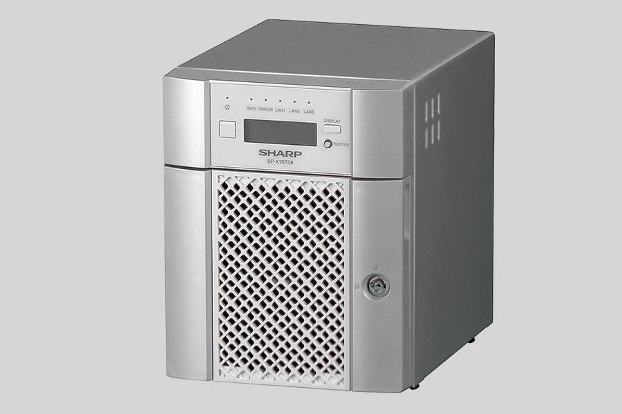 How to recover data from NAS Sharp BP-X1ST04