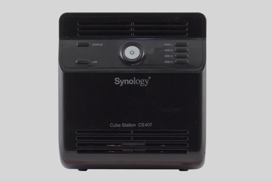 How to recover data from NAS Synology Cube Station CS407 / CS407e
