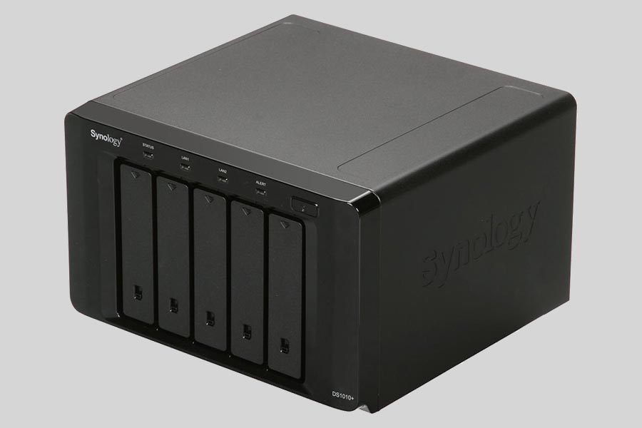 How to Recover Data from NAS Synology DiskStation DS1010+ RAID Arrays Due to Natural Component Wear