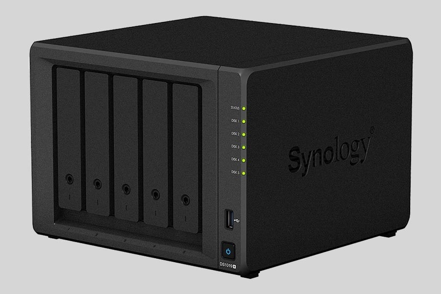 How to recover data from NAS Synology DiskStation DS1019+