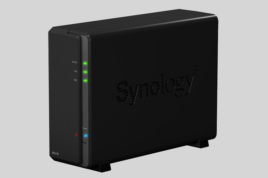 How to recover data from NAS Synology Diskstation DS116