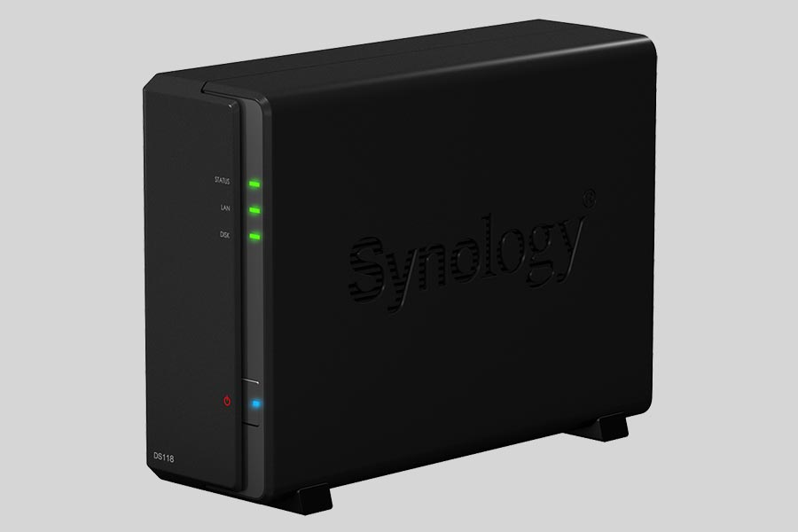 How to recover data from NAS Synology Diskstation DS118