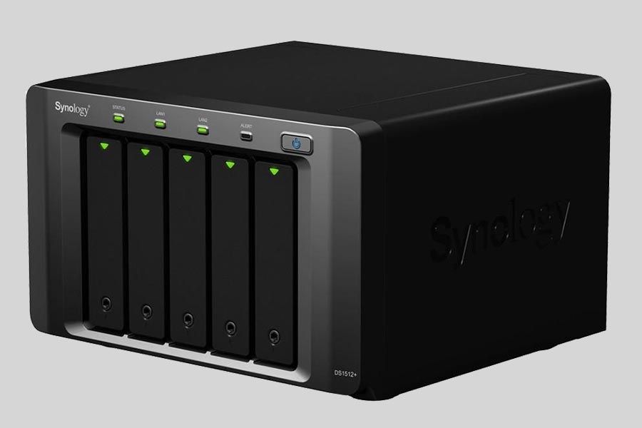 How to recover data from NAS Synology DiskStation DS1512+