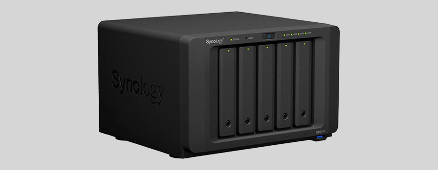 How to recover data from NAS Synology DiskStation DS1517+ / DS1517