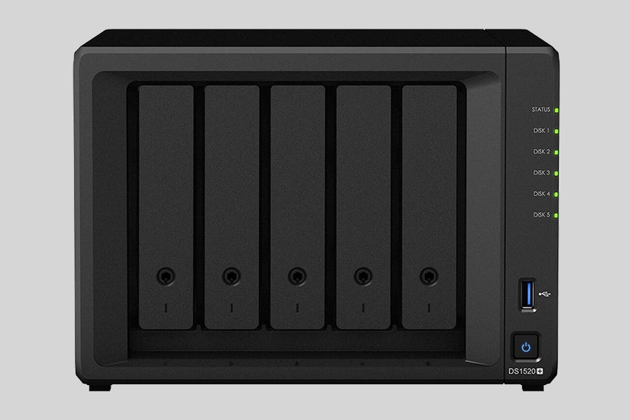 How to recover data from NAS Synology DiskStation DS1520+