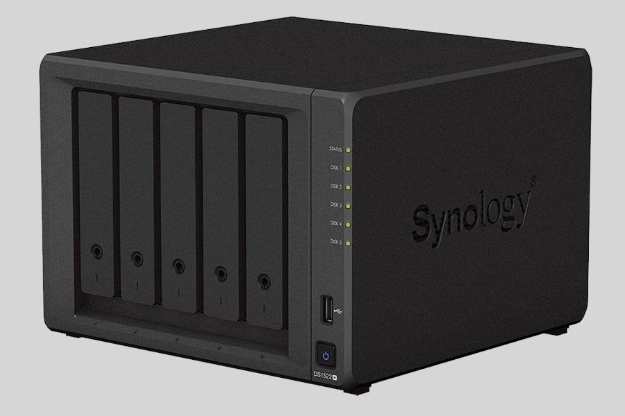 How to recover data from NAS Synology DiskStation DS1522+