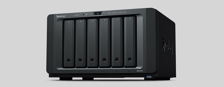 How to recover data from NAS Synology DiskStation DS1618+