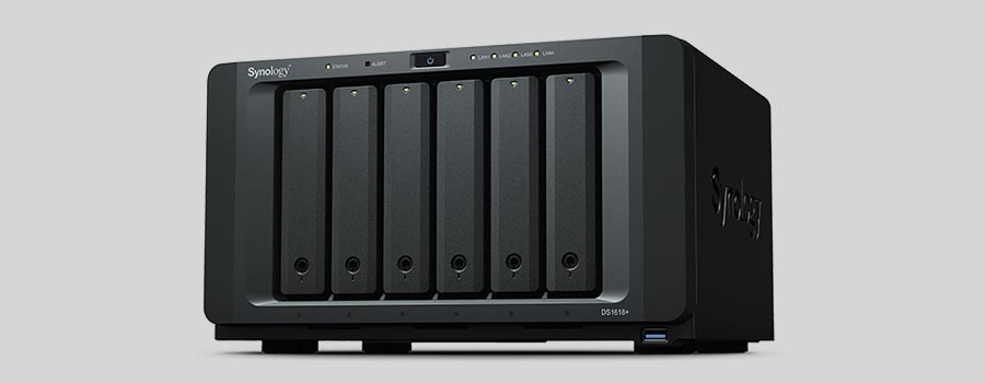 NAS Synology DiskStation DS1618+ RAID Arrays: Data Recovery After Natural Component Wear