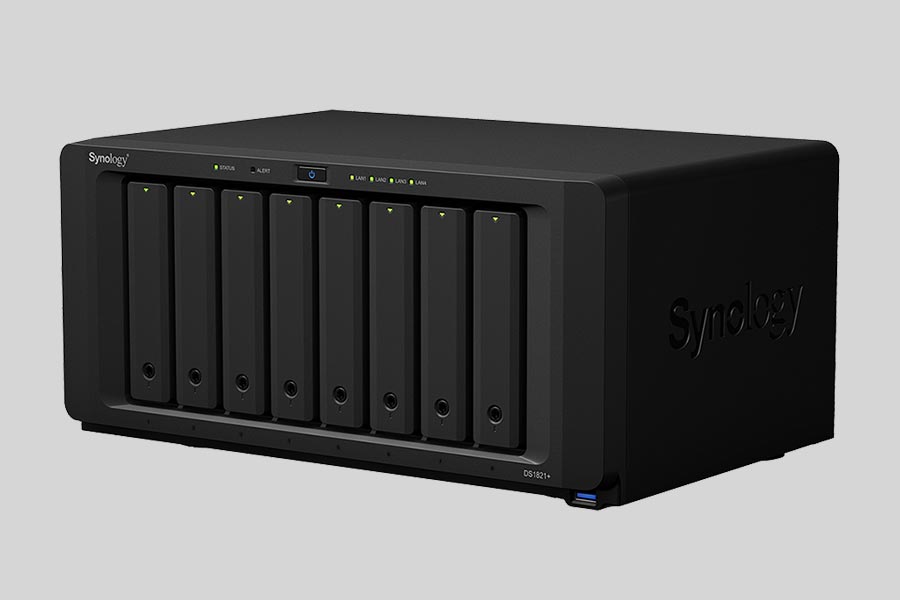 How to recover data from NAS Synology DiskStation DS1821+
