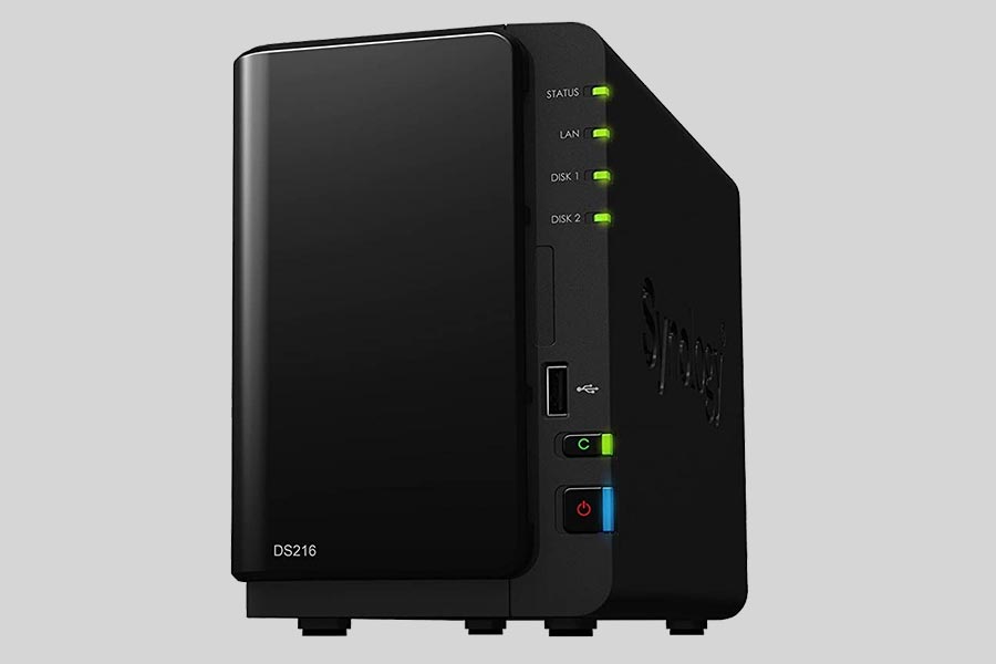 How to recover data from NAS Synology DiskStation DS216+II / DS216+ / DS216 / DS216play / DS216j / DS216se