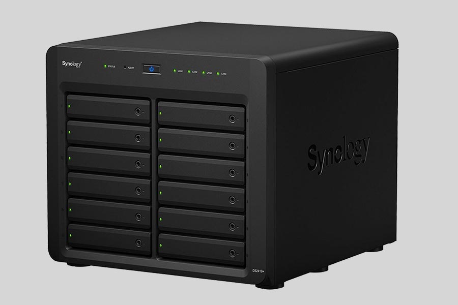How to recover data from NAS Synology DiskStation DS2419+II / DS2419+