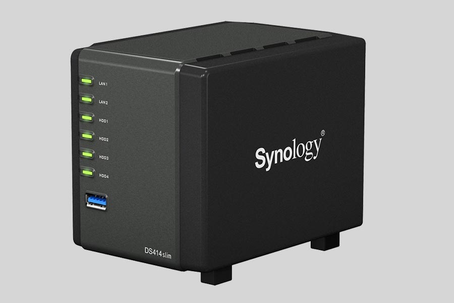 How to recover data from NAS Synology DiskStation DS414 / DS414slim / DS414j