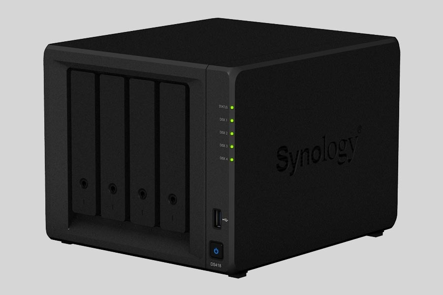 How to recover data from NAS Synology DiskStation DS418 / DS418play / DS418j