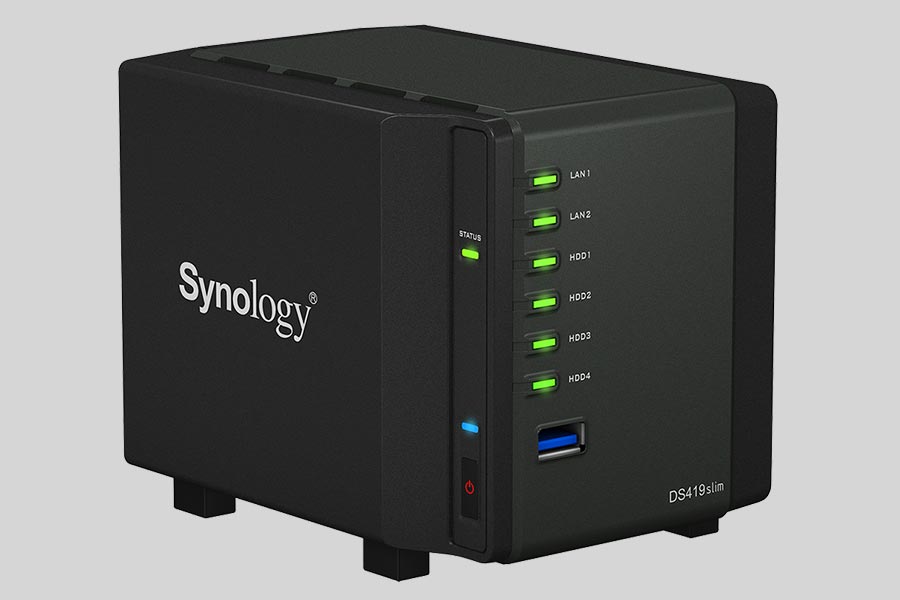 How to recover data from NAS Synology DiskStation DS419slim