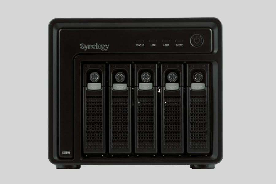 How to recover data from NAS Synology DiskStation DS508