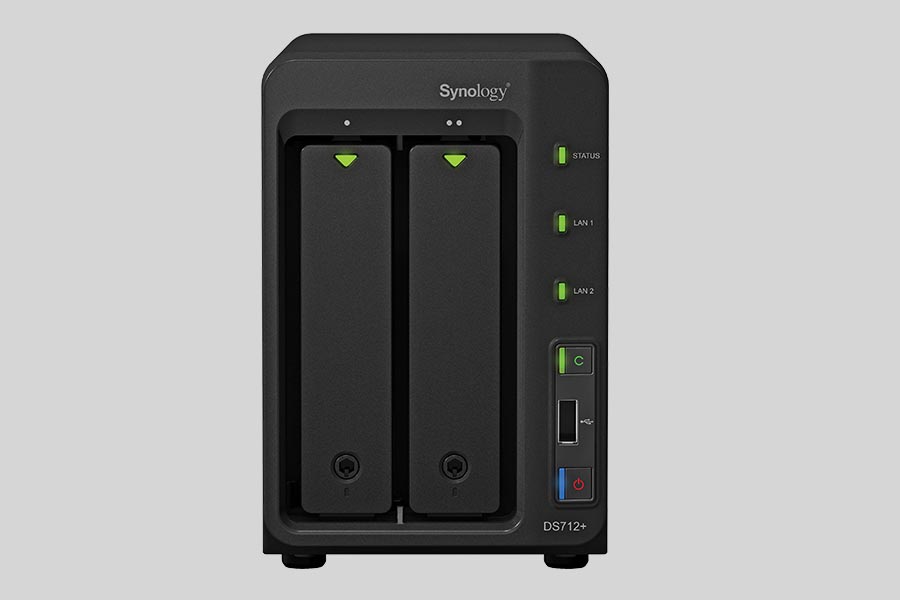 How to recover data from NAS Synology DiskStation DS712+