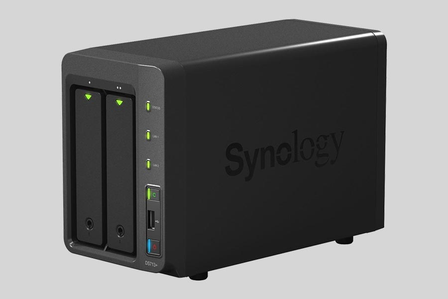 How to recover data from NAS Synology DiskStation DS713+