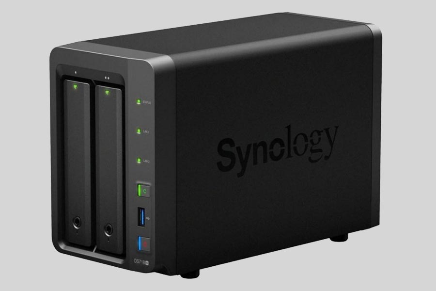 How to recover data from NAS Synology DiskStation DS718+