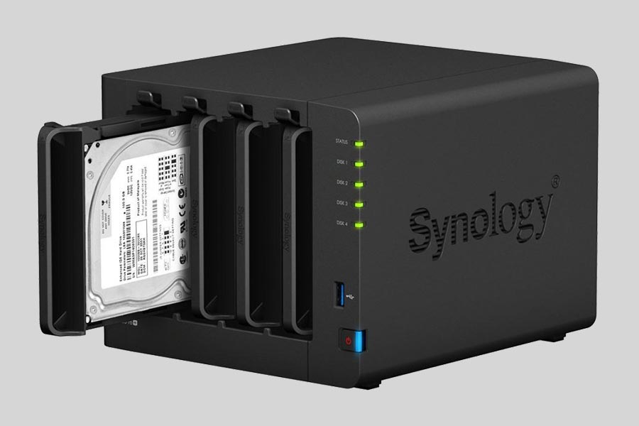 How to recover data from NAS Synology DiskStation DS916+
