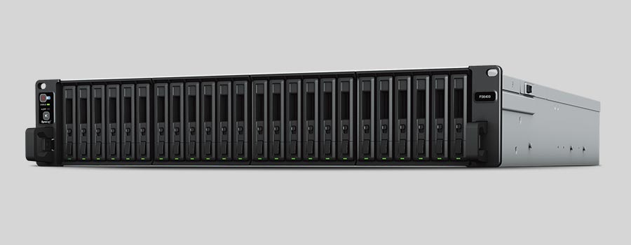 How to recover data from NAS Synology FlashStation FS6400