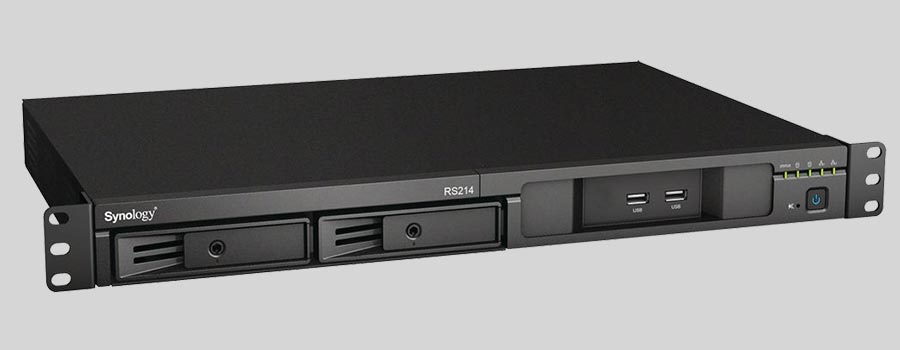 How to recover data from NAS Synology RackStation RS214