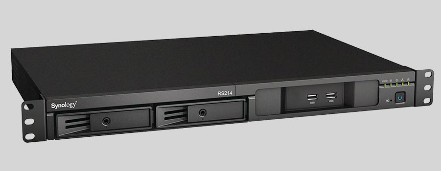 NAS Synology RackStation RS214 RAID Arrays: Data Recovery Methods for Natural Component Wear