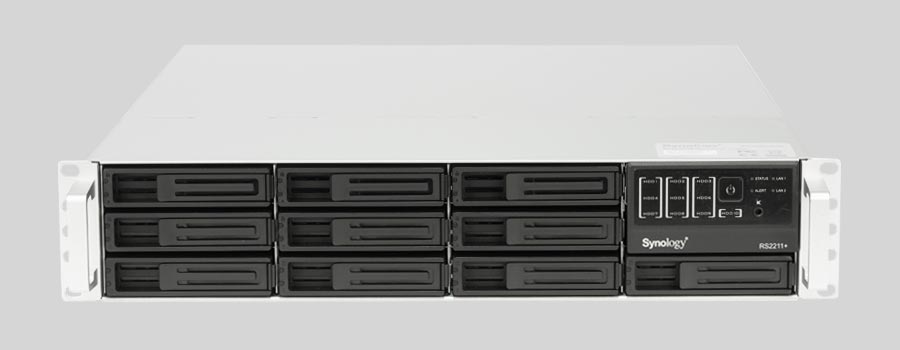 How to recover data from NAS Synology RackStation RS2211RP+ / RS2211+