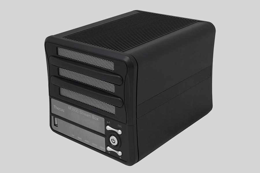 How to recover data from NAS Thecus M3800