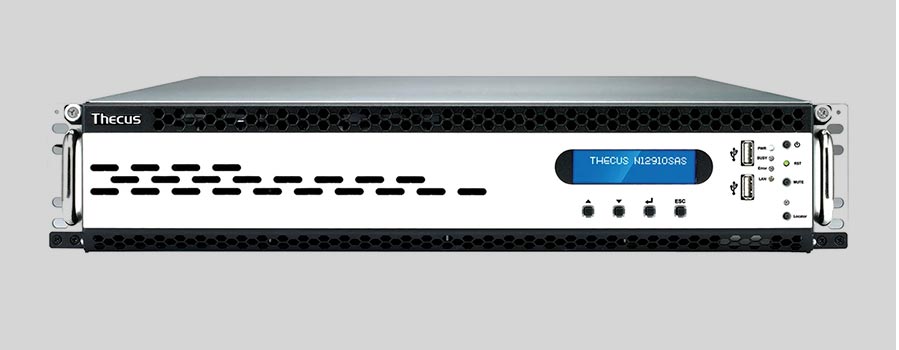 How to recover data from NAS Thecus N12910SAS