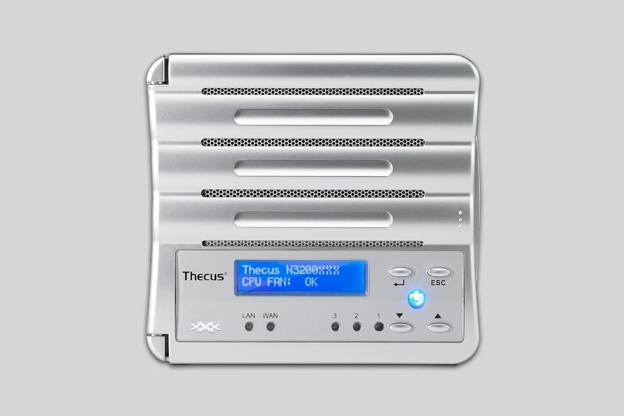 How to recover data from NAS Thecus N3200XXX