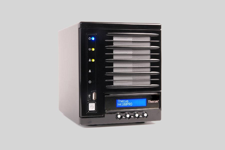 How to recover data from NAS Thecus N4100PRO