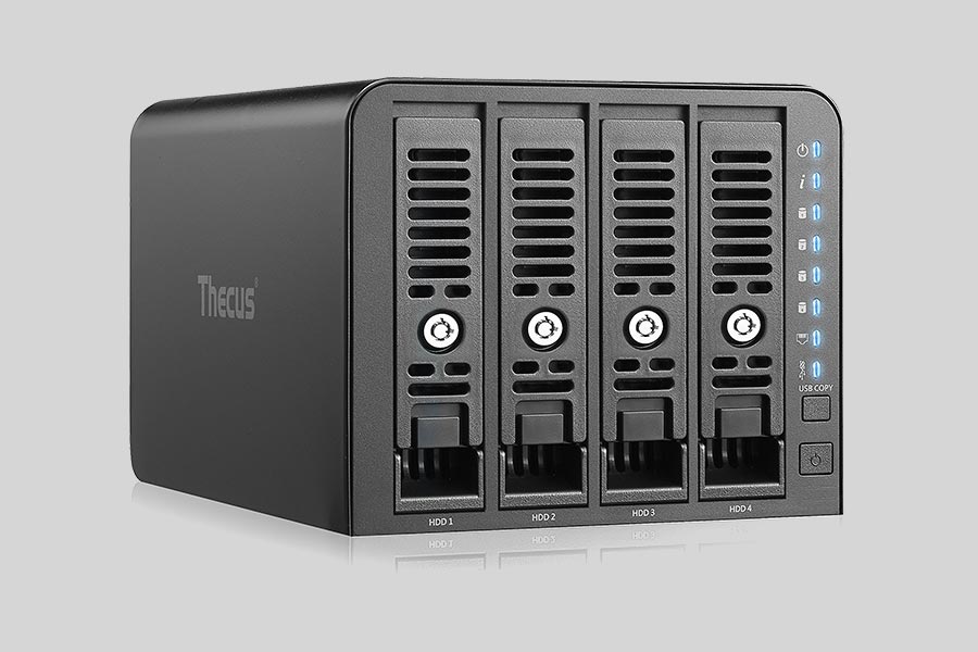 How to recover data from NAS Thecus N4350