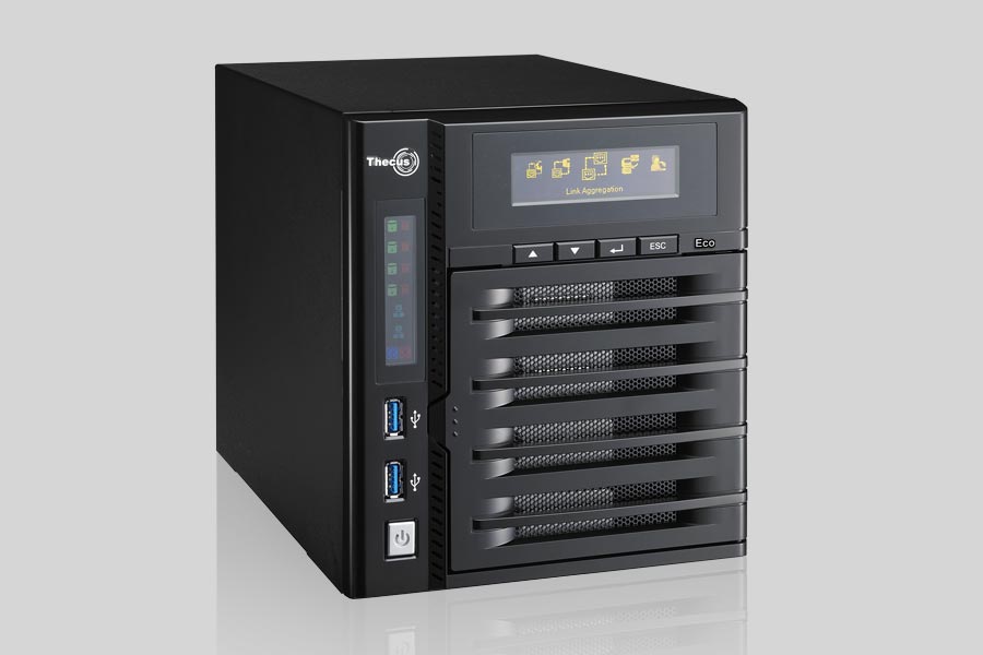 How to recover data from NAS Thecus N4800Eco
