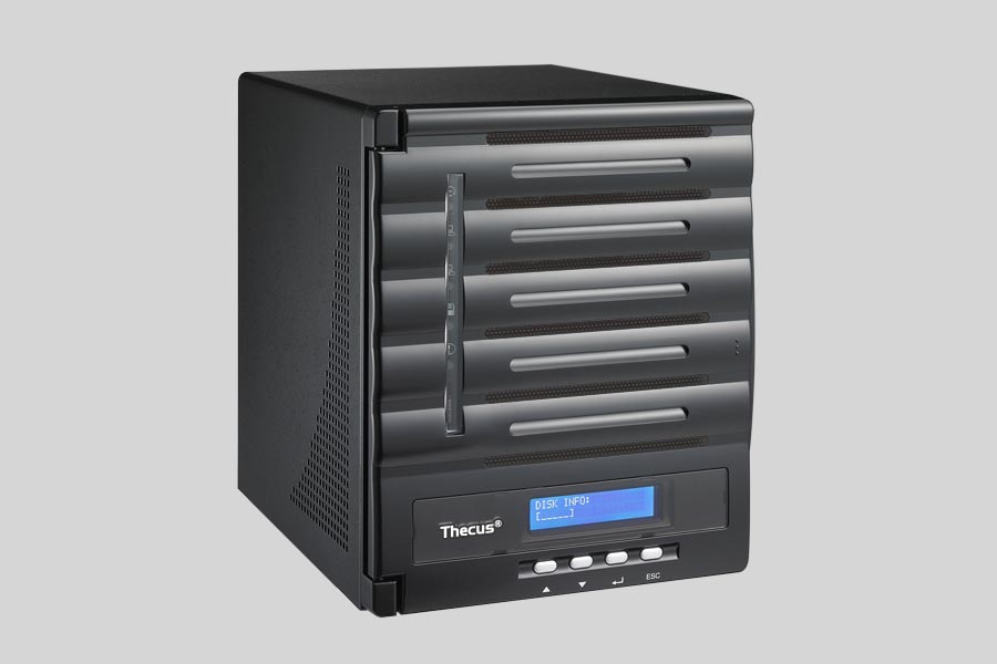 How to recover data from NAS Thecus N5550