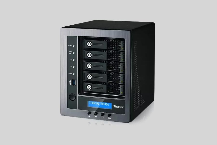 How to recover data from NAS Thecus N5810