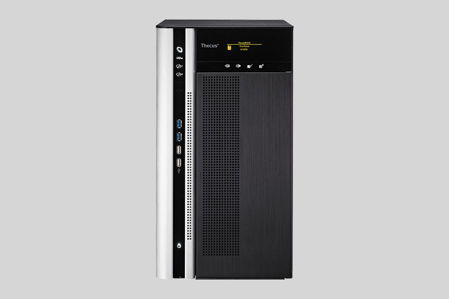 How to recover data from NAS Thecus TopTower N10850