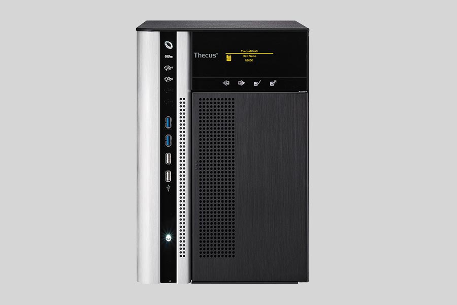 How to recover data from NAS Thecus TopTower N6850