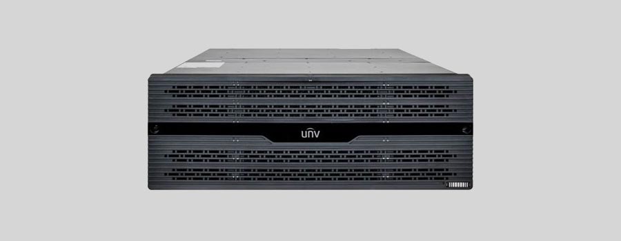 How to recover data from NAS Uniview DE1824-V2