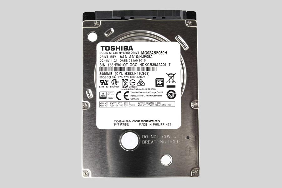 SSHD Toshiba Data Recovery
