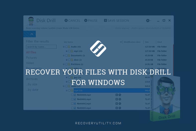 Recover Your Files with Disk Drill for Windows