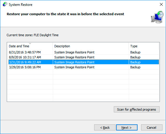 Recover DLL files Windows 8, 8.1